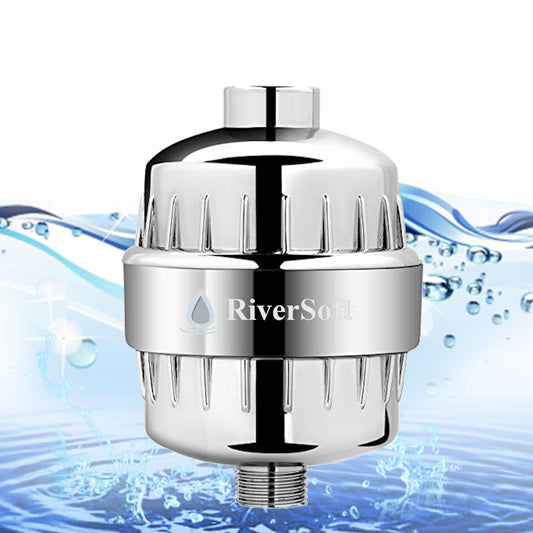 RiverSoft SF-15 Pro Shower Filter with 15 stage